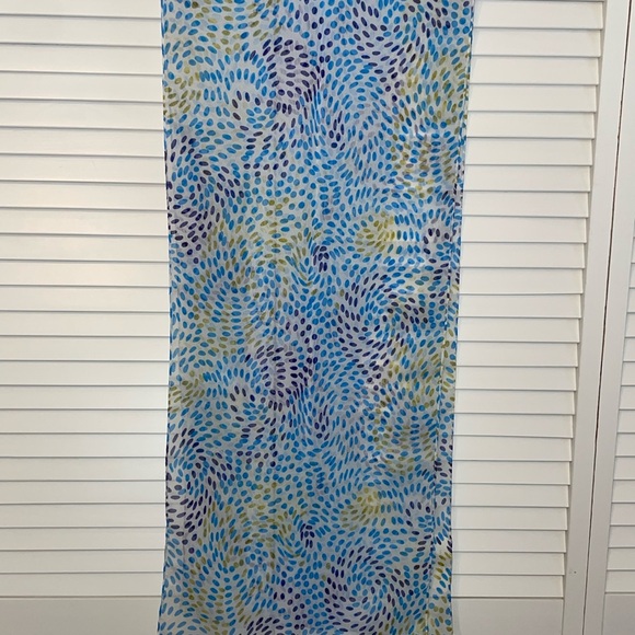 Accessories - Multicolor semi sheer fashion scarf